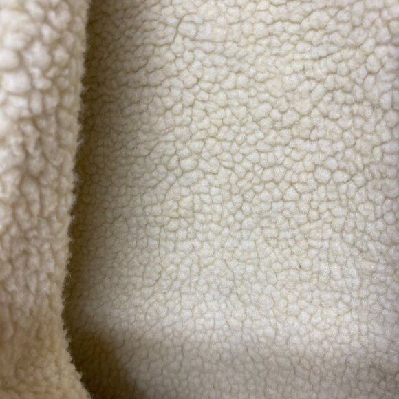 XXL Lee Men's Zip-Up Sherpa Lined Duck Canvas Workwear Vest Tobacco - Picture 7 of 9